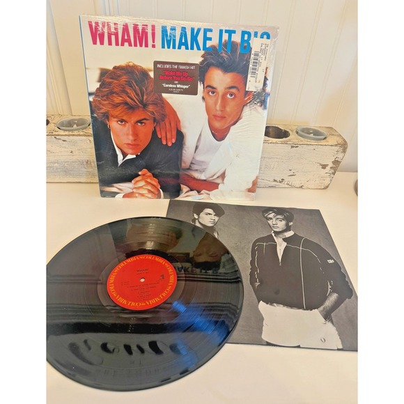 WHAM! - MAKE IT BIG 1984 US 1st PRESS VINYL/LP 1st 1980's ALBUM